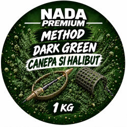 Nada Premium Method Dark Green Canepa & Halibut - 1 Kg