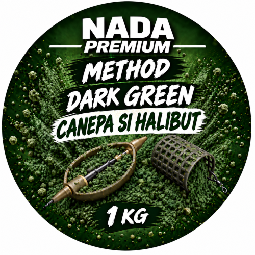 Nada Premium Method Dark Green Canepa & Halibut - 1 Kg