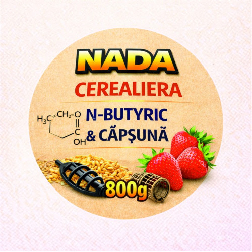 Nada Cerealiera Crap&Caras N-Butyric & Capsuna – Method Feeder - 800g