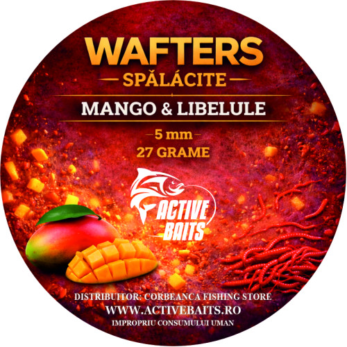 Wafter "Spalacite" 5 mm - Larve de Libelula & Mango - 27 G